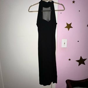 Almost Famous Sleeveless Black Dress